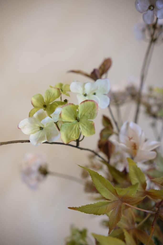 Zijden boeket Silk-ka white mist