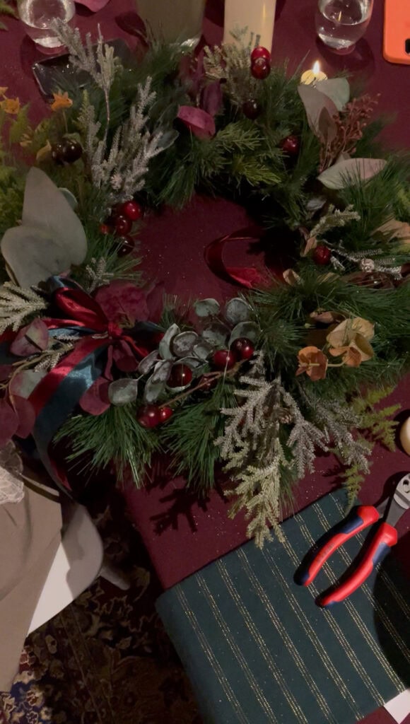 kerstkrans workshop