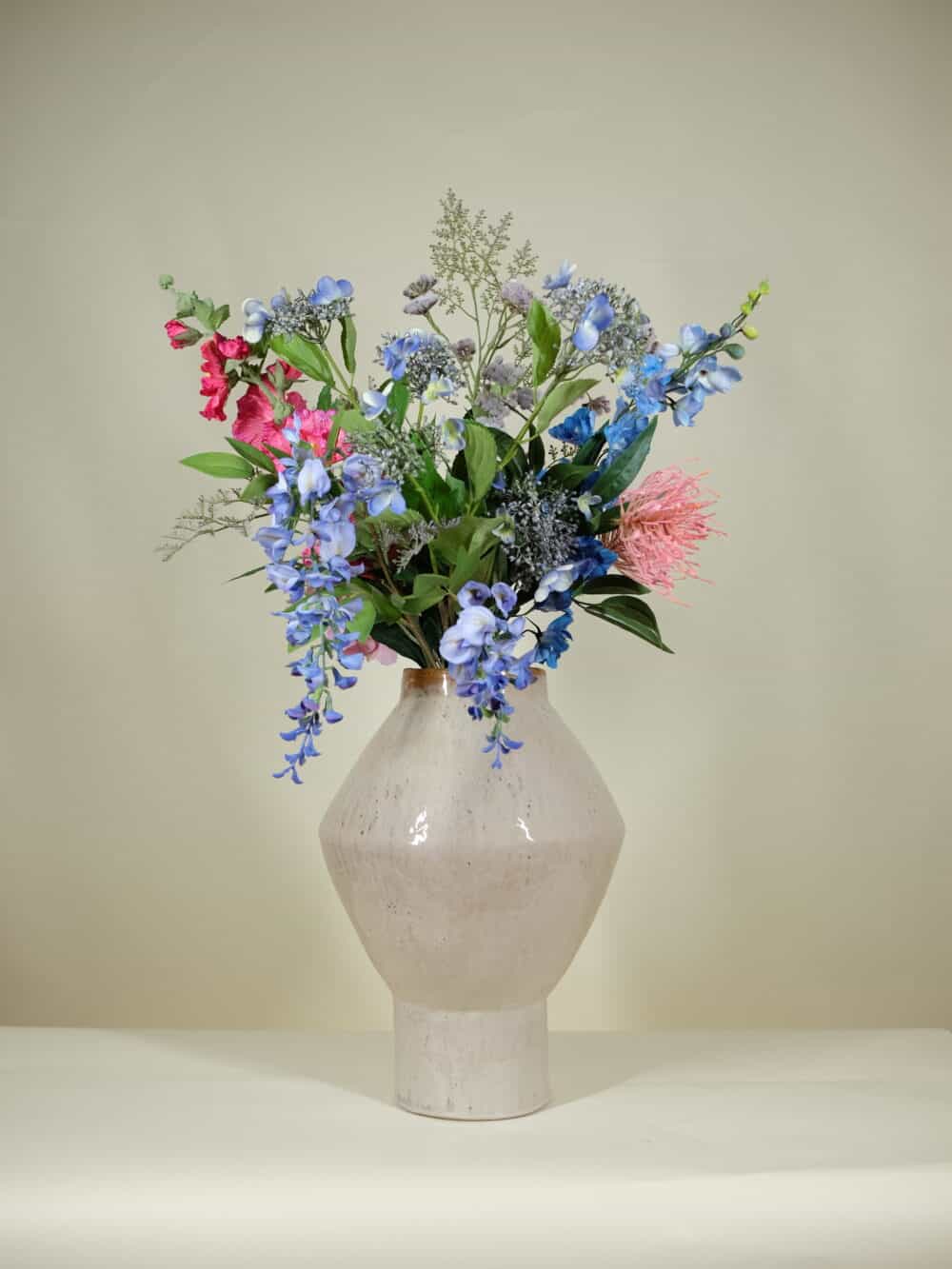 Zijden Bloemen Boeket bont festival