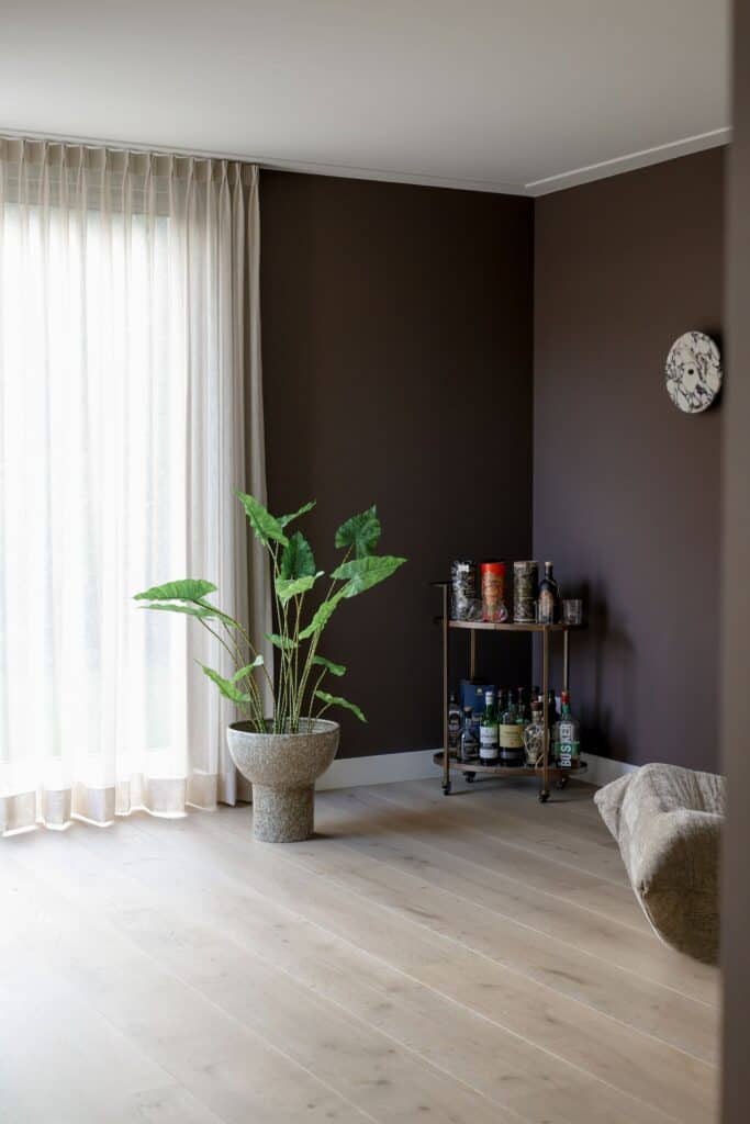 Kunstplant real touch Alocasia Zebrina 110cm