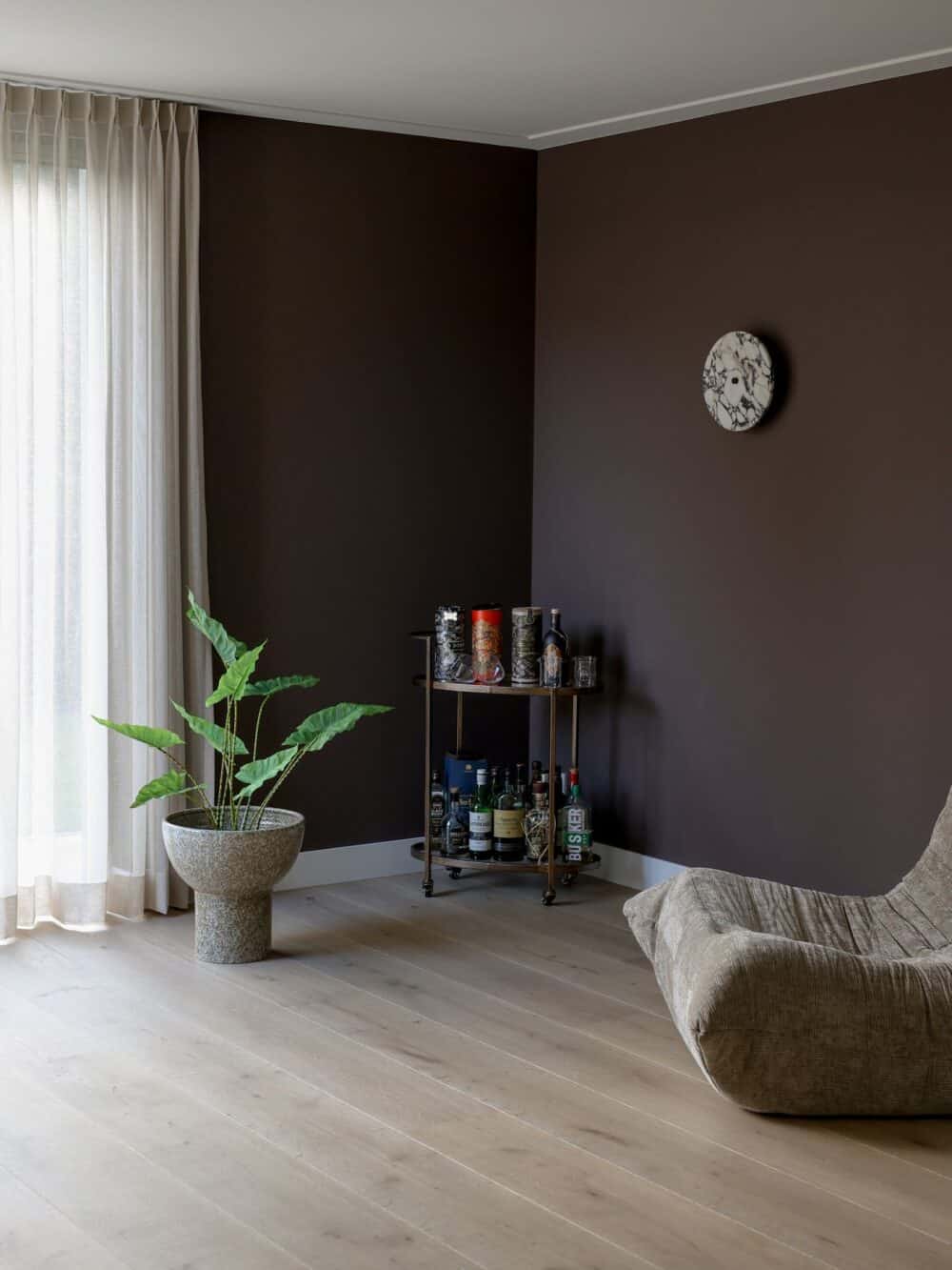 Kunstplant Alocasia Zebrina 85cm