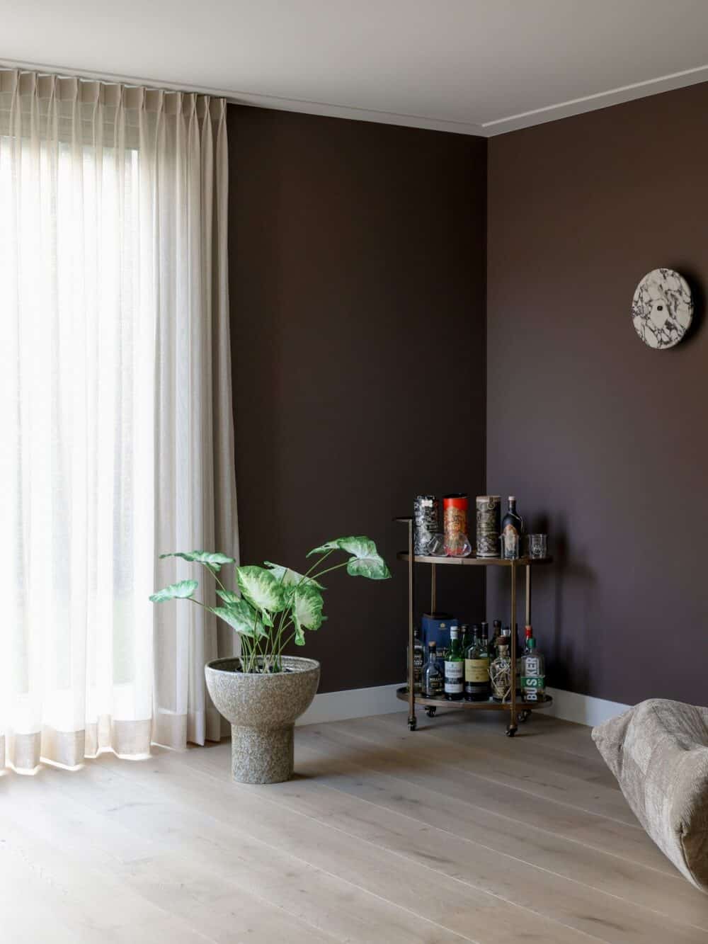 Kunstplant real touch Caladium in Pot 80cm