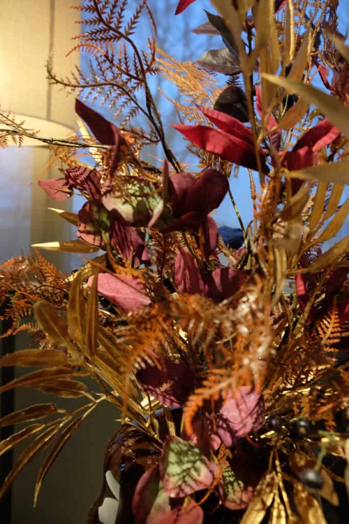 Zijden kerstboeket Santa's Choice