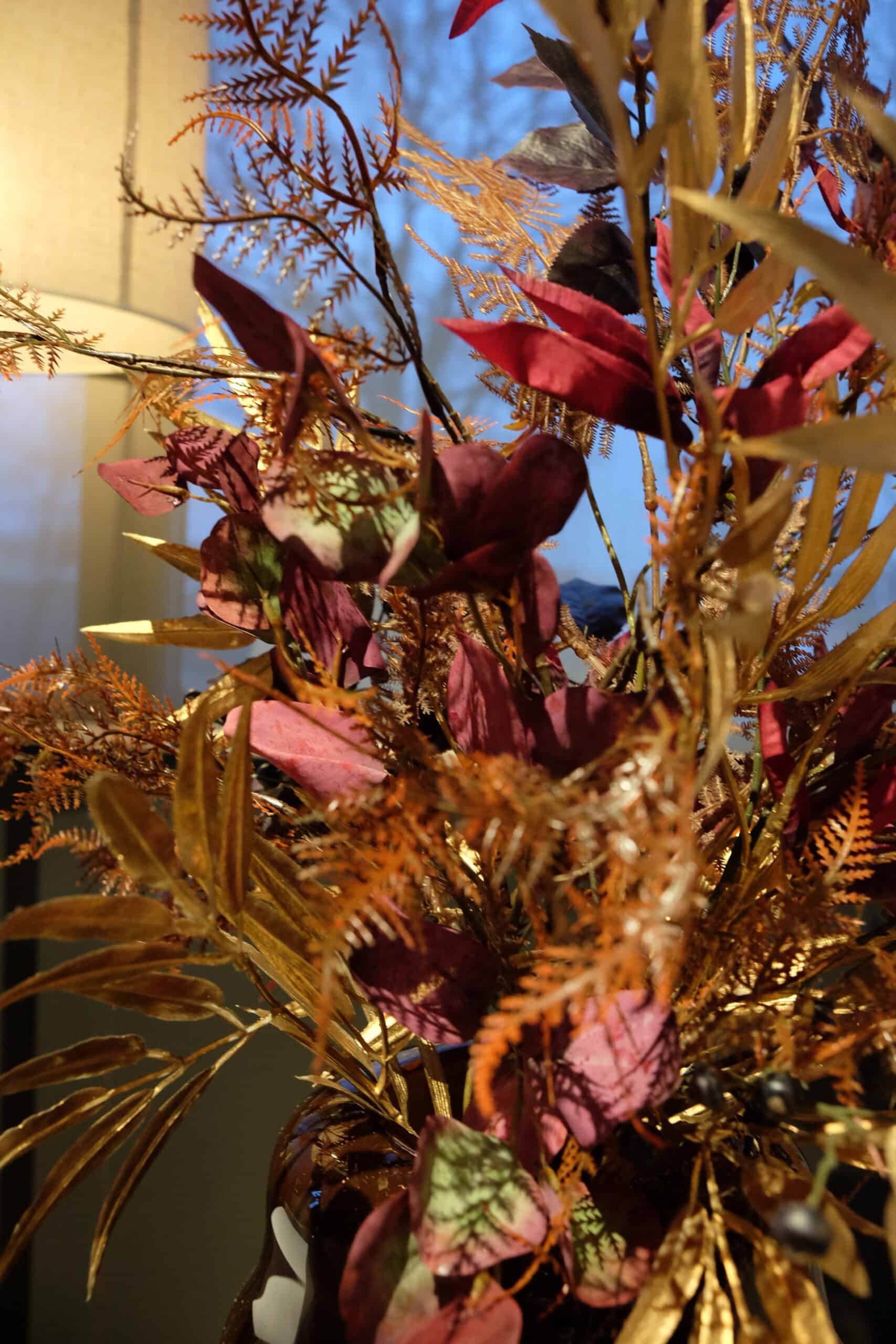 Zijden kerstboeket Santa's Choice Zijden kerstboeket Santa's Choice