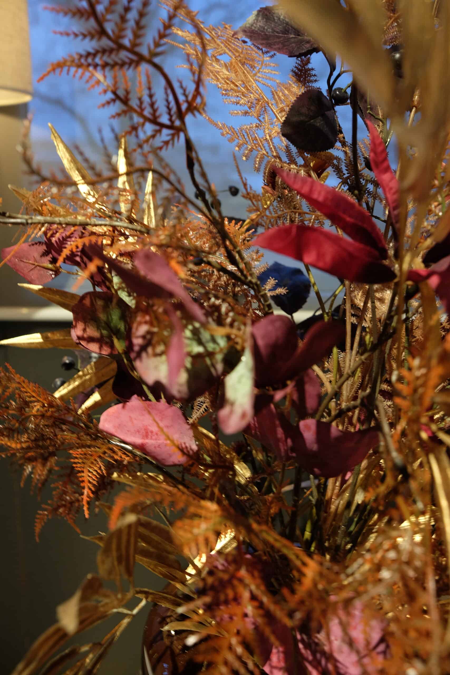 Zijden kerstboeket Santa's Choice Zijden kerstboeket Santa's Choice