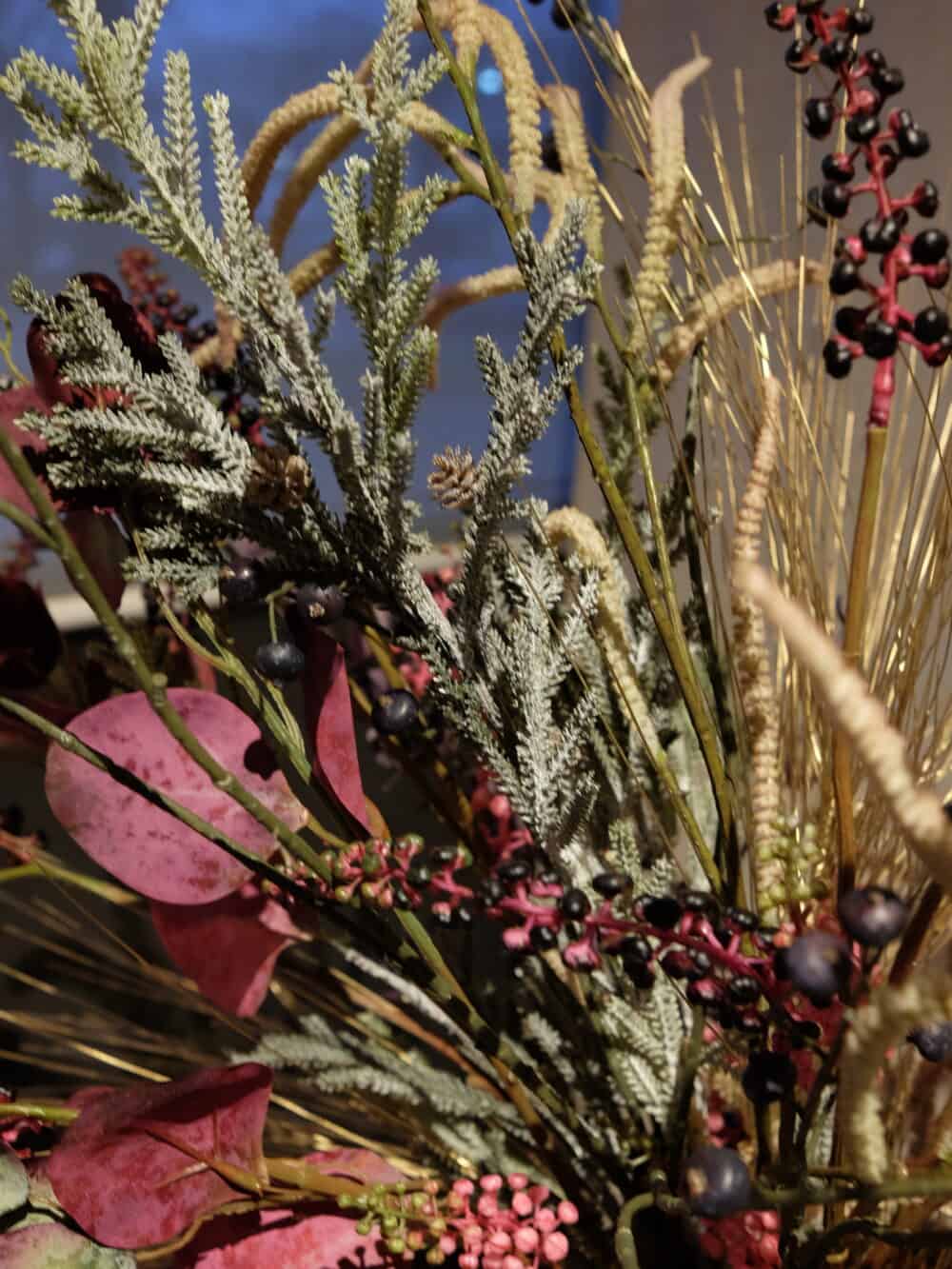 Luxe Zijden kerstboeket Pink Santa