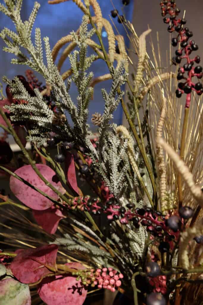 Luxe Zijden kerstboeket Pink Santa