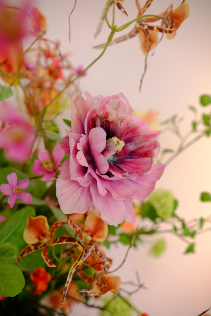 Kunst tulpenboeket Sophie's choice Violet