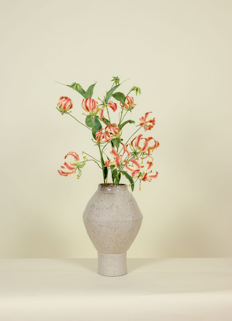 Zijden boeket gloriosa