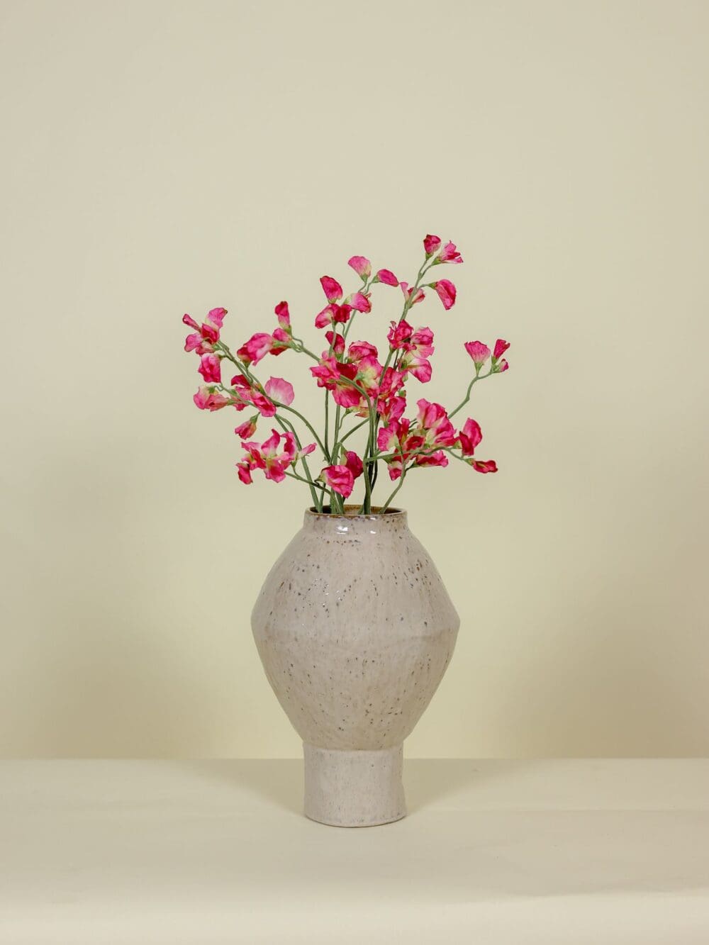 Zijden boeket Pronkerwt roze