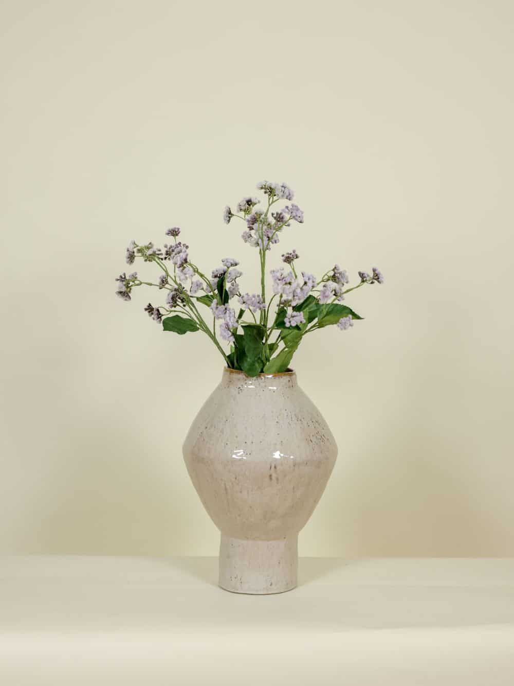 Zijden boeket Koninginnenkruid paars