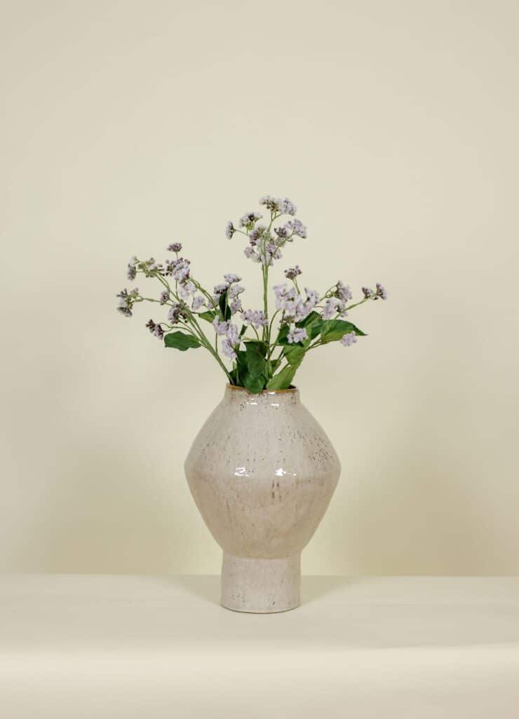 Zijden boeket Koninginnenkruid paars