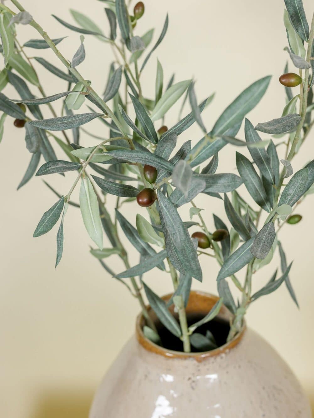 Zijden boeket Olijftakken