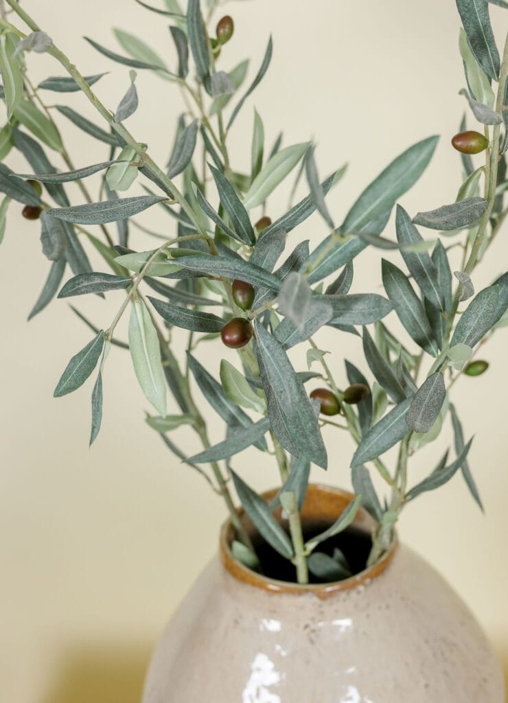 Zijden boeket Olijftakken