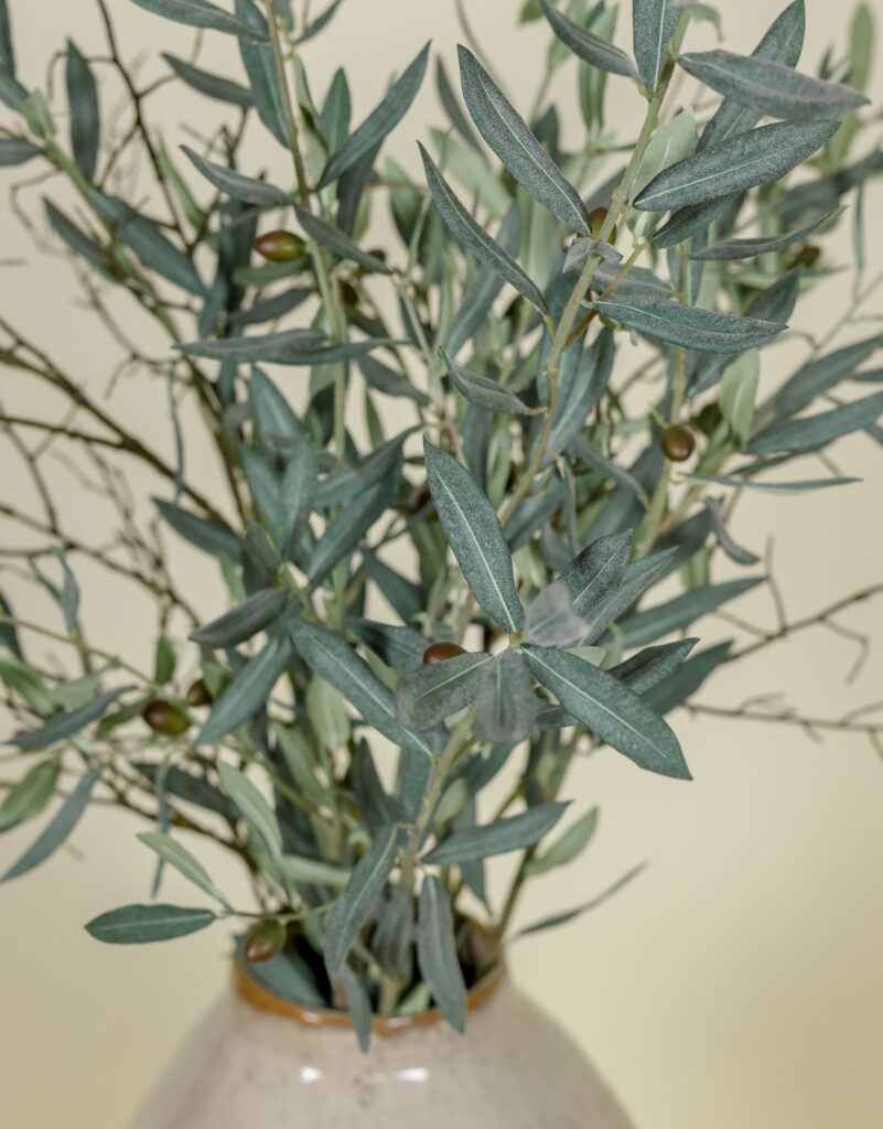 zijden boeket Olijftakken deluxe