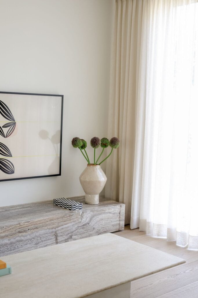 Zijden boeket Allium paars