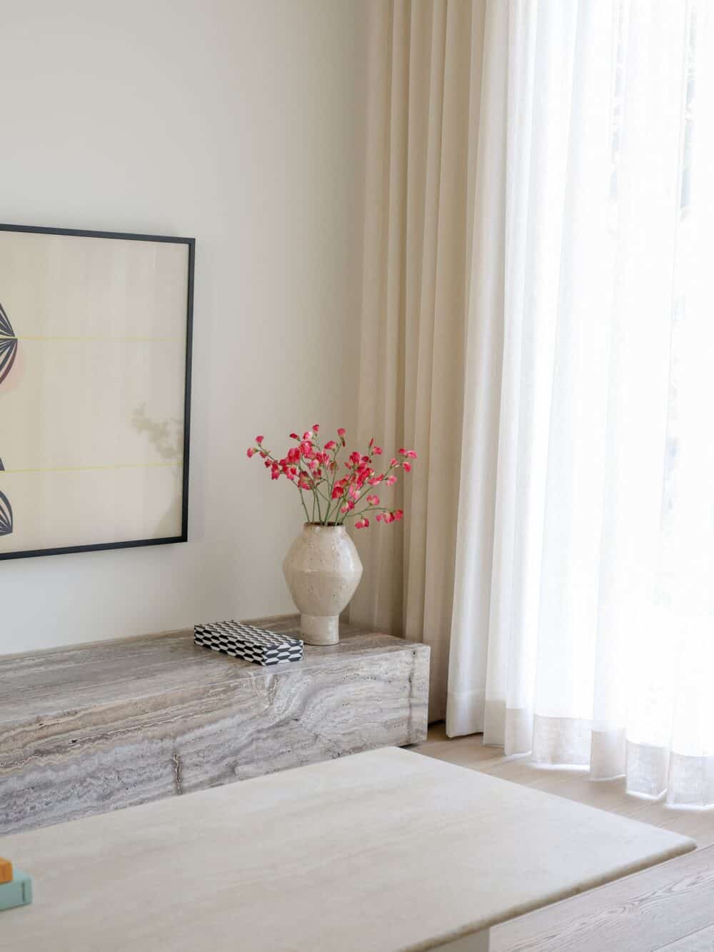 Zijden boeket Pronkerwt roze