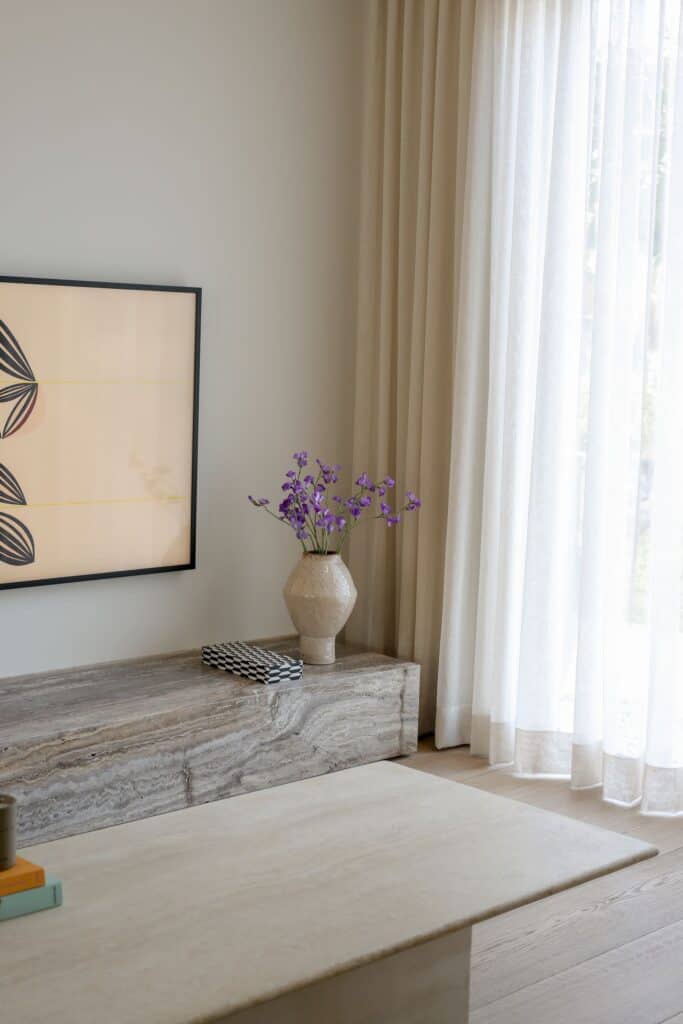 Zijden boeket Pronkerwt paars