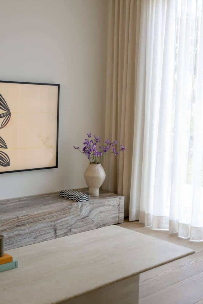 Zijden boeket Pronkerwt paars