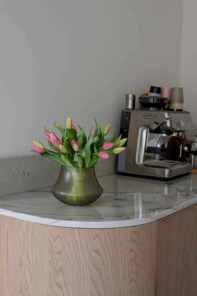 kunsttulpen boeket lila 30cm