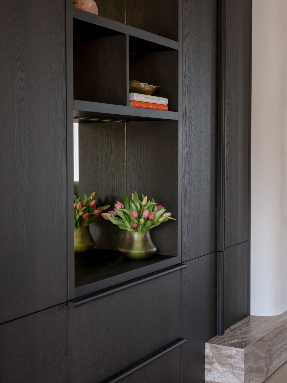 kunsttulpen boeket lila 30cm