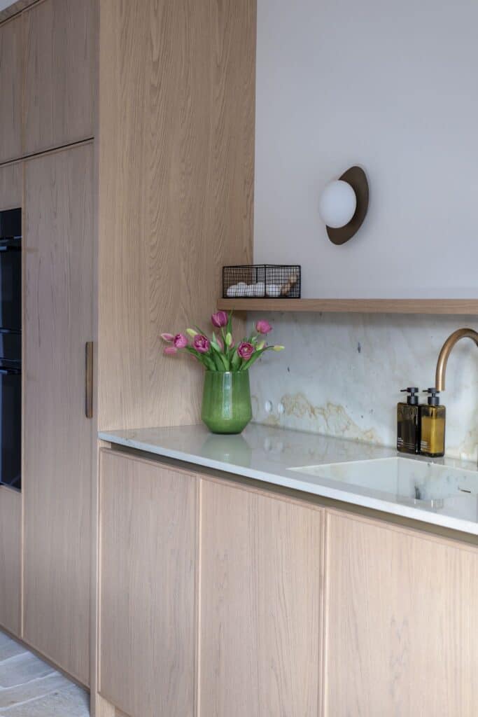 Kunsttulpen boeket lila 30cm deluxe