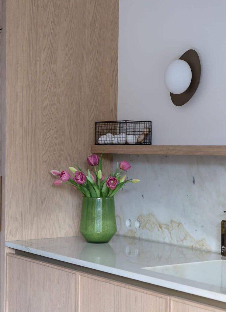 Kunsttulpen boeket lila 30cm deluxe