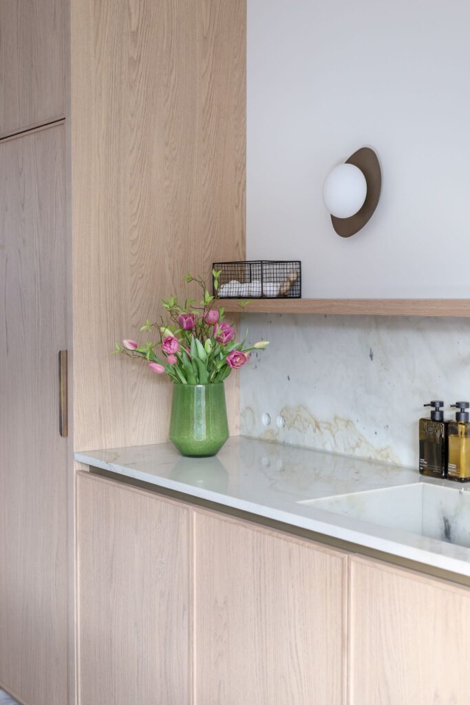 kunsttulpen boeket lila gemixt deluxe