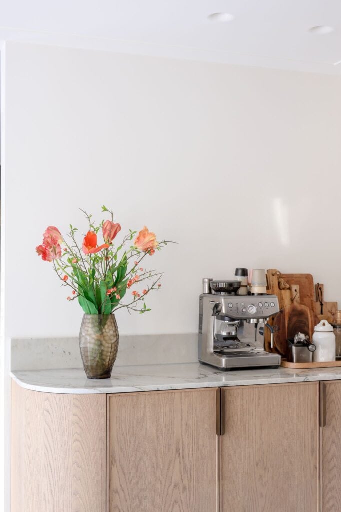 Kunst tulpenboeket oranje royaal