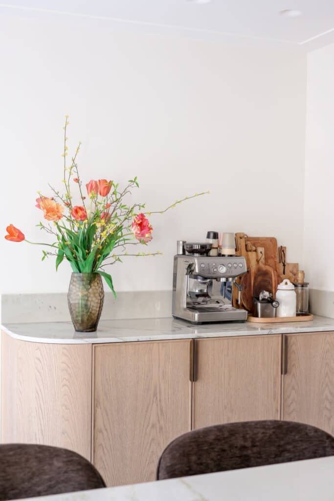 Kunsttulpenboeket oranje deluxe