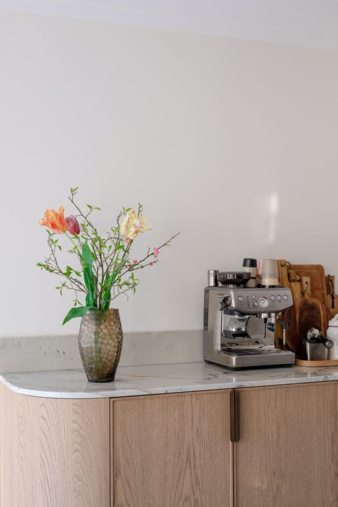 Kunst tulpenboeket Violet