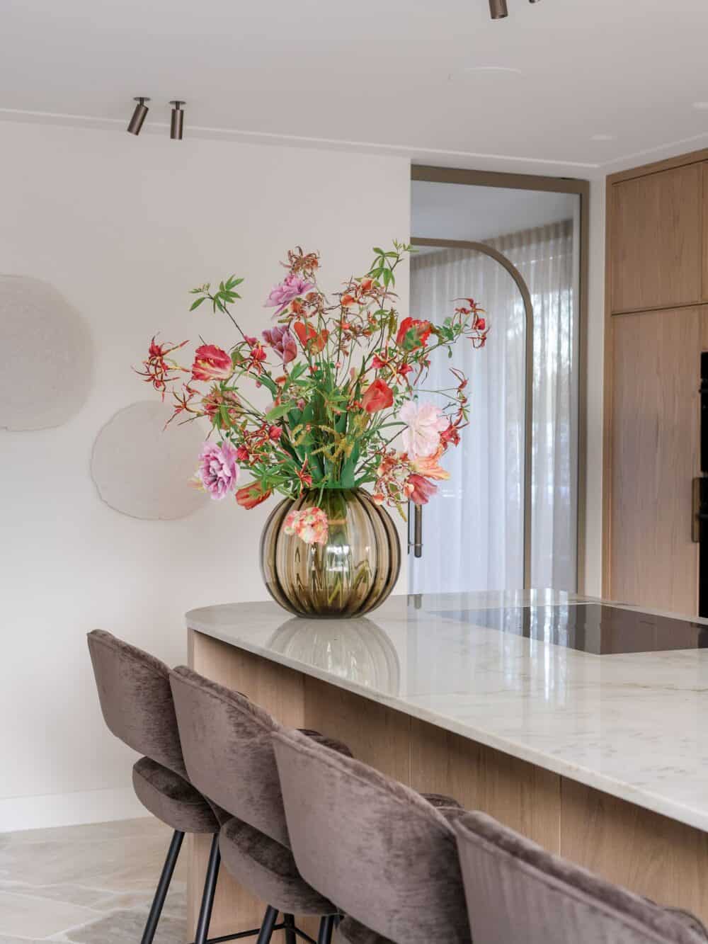 Kunsttulpen boeket Sophie's choice Violet