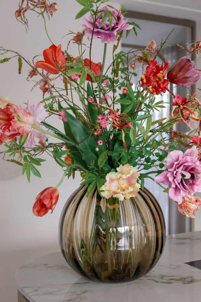 Kunsttulpen boeket Sophie's choice Violet