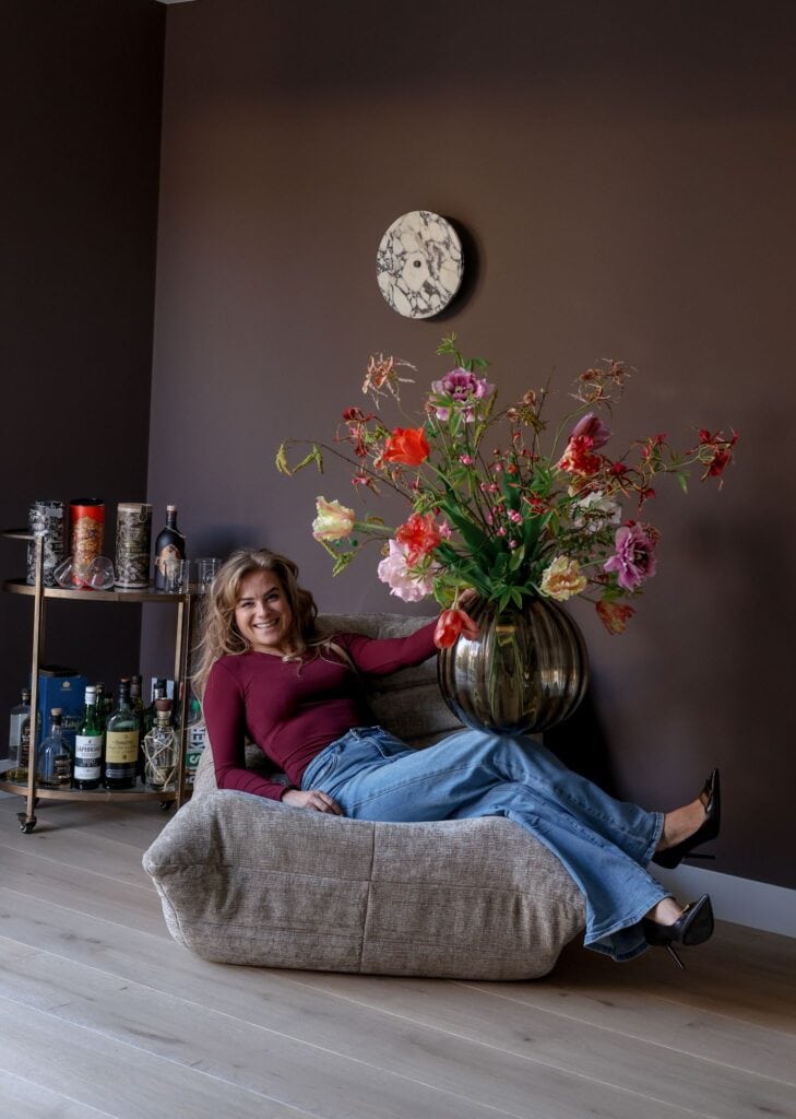 Kunsttulpen boeket Sophie's choice Violet