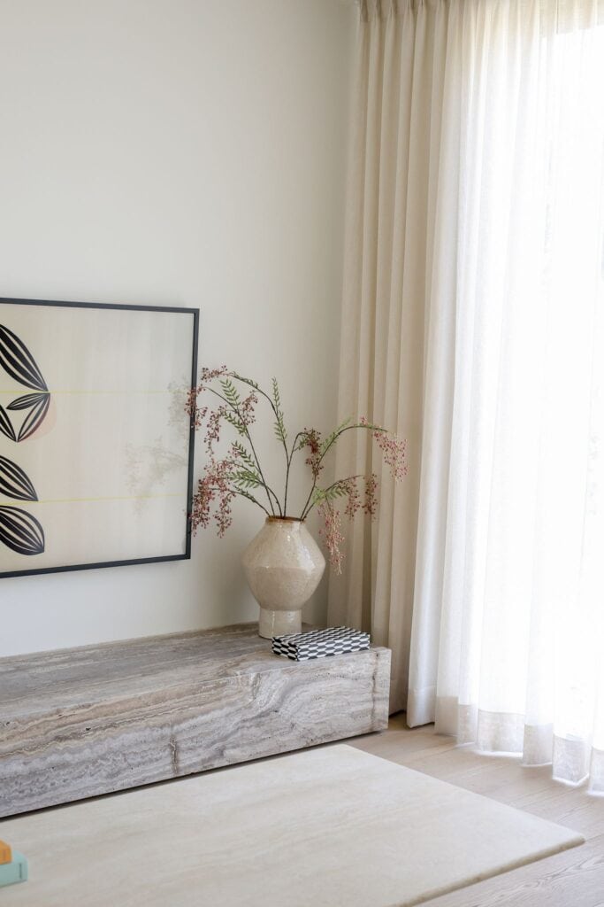 Zijden boeket Bessentak roze