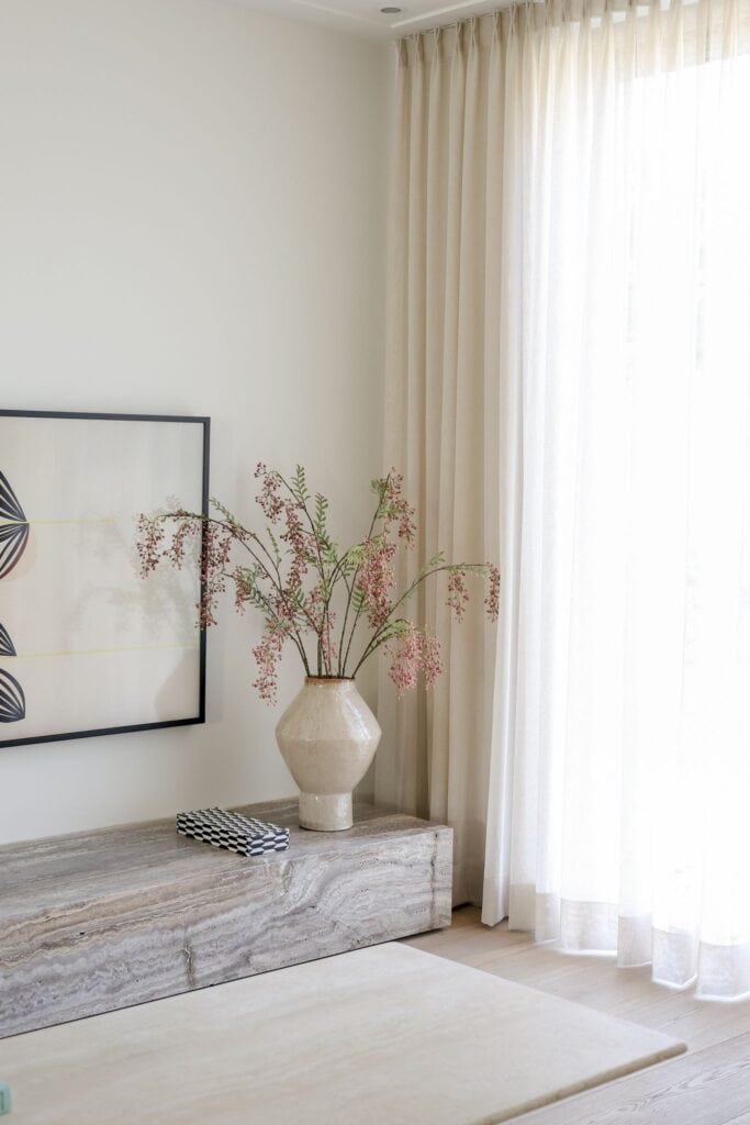 Zijden boeket Bessentak roze deluxe