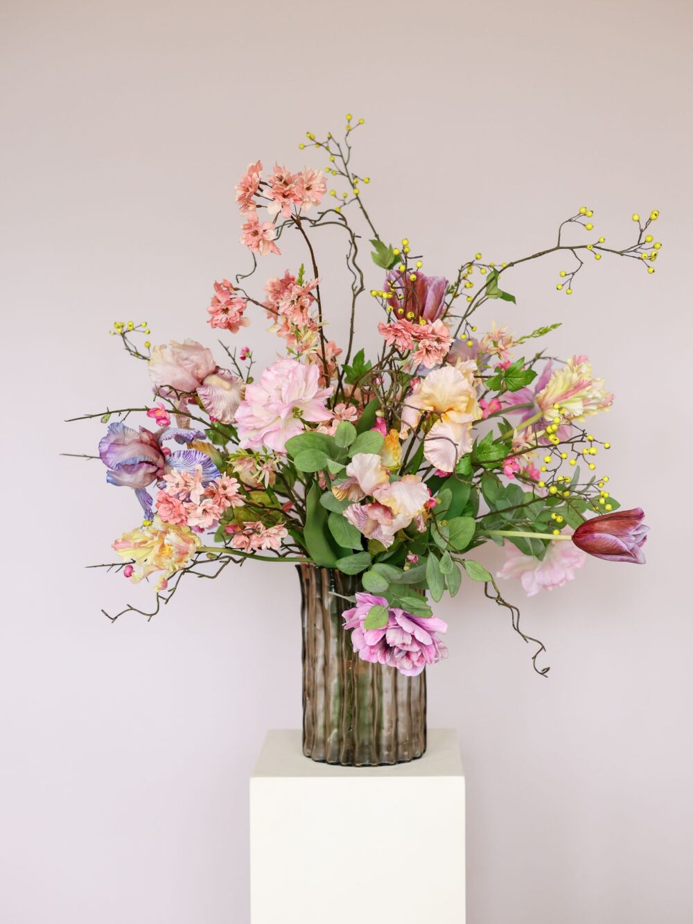 Luxe kunstbloemen boeket