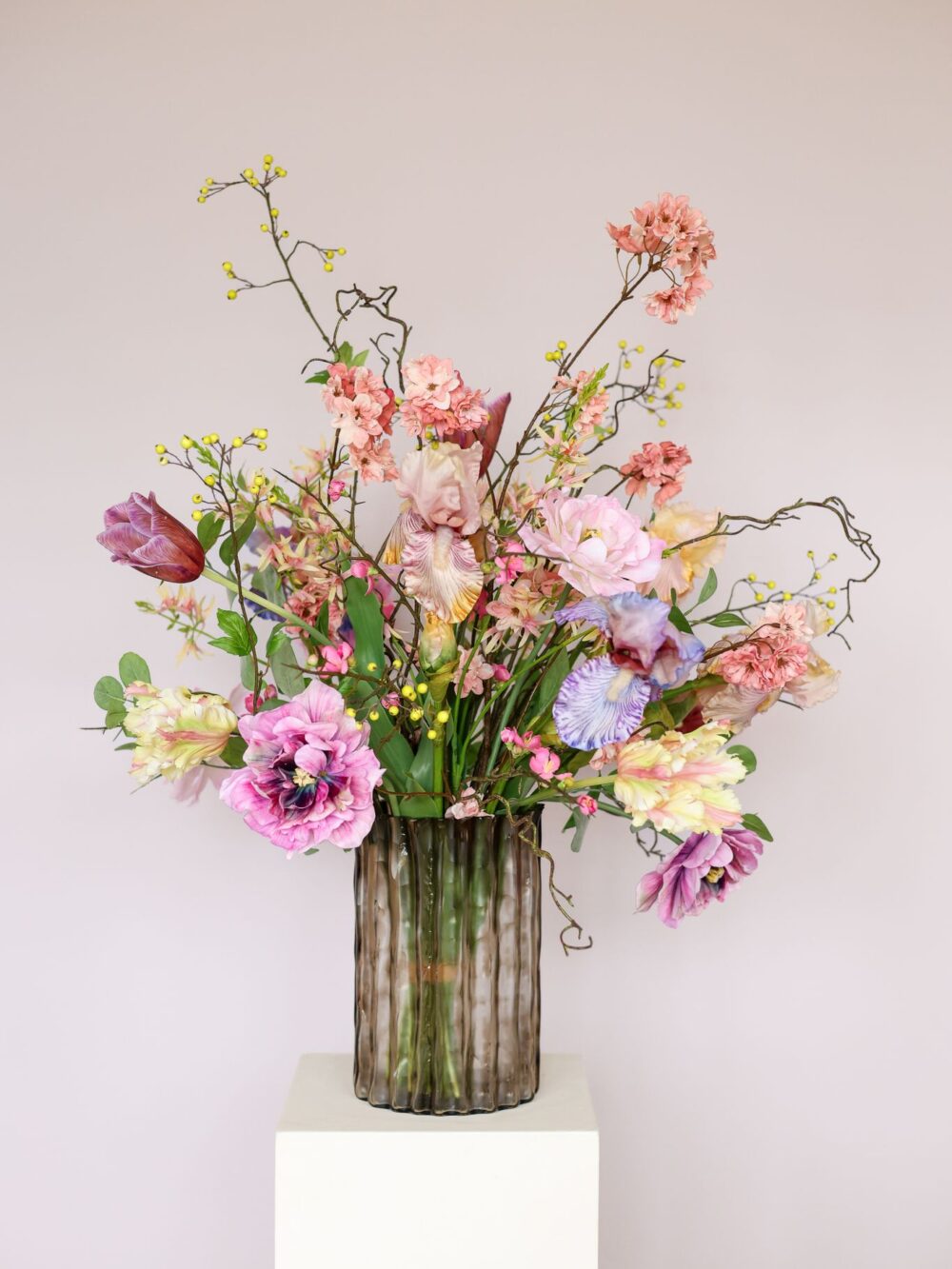 Luxe kunstbloemen boeket