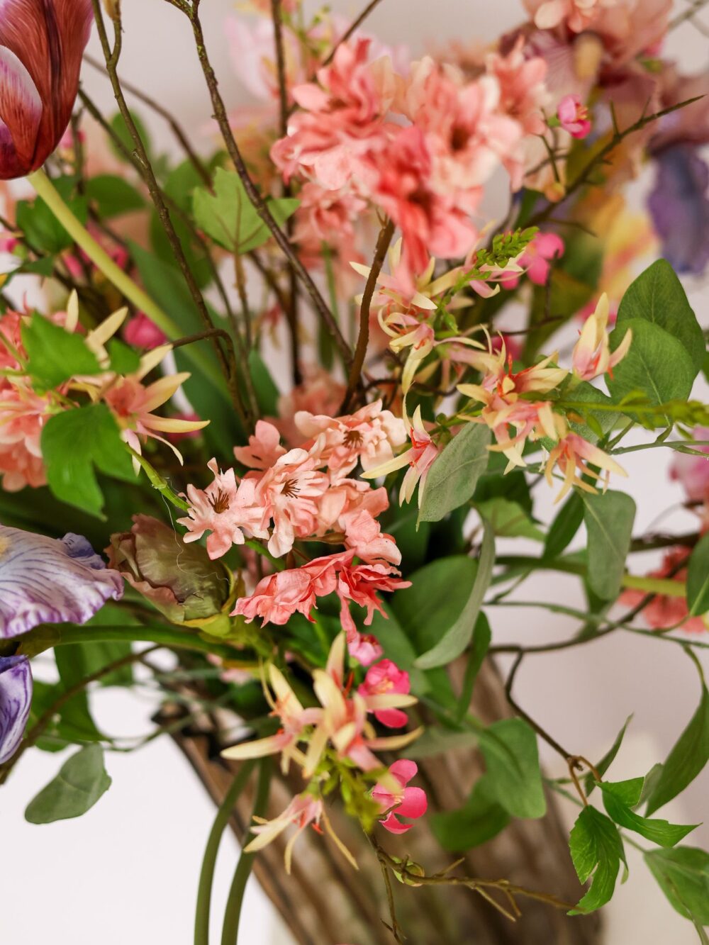 Luxe kunstbloemen boeket