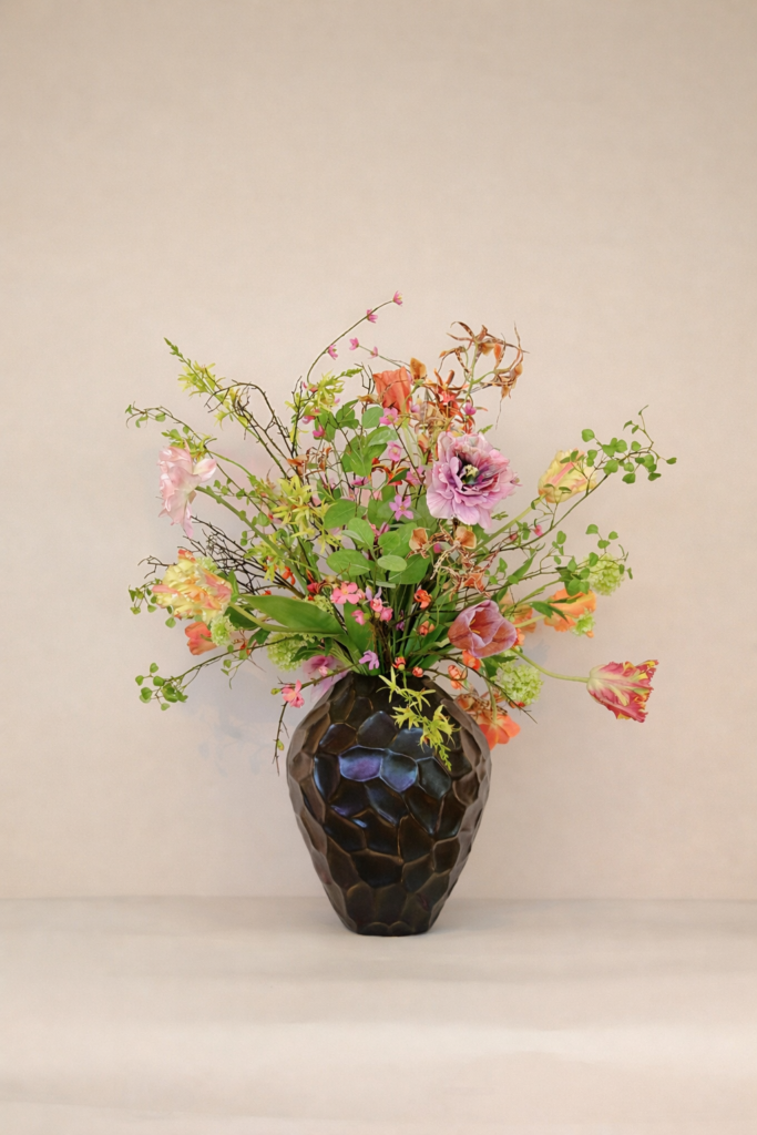 Kunst tulpenboeket Sophie's choice Violet