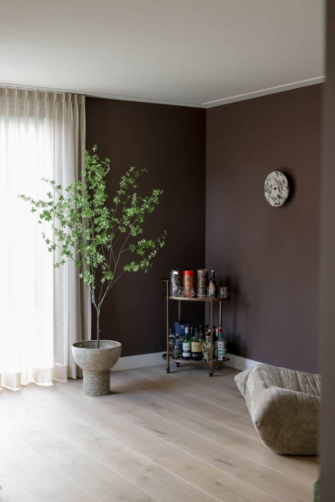 Kunstboom romantisch blad 190cm