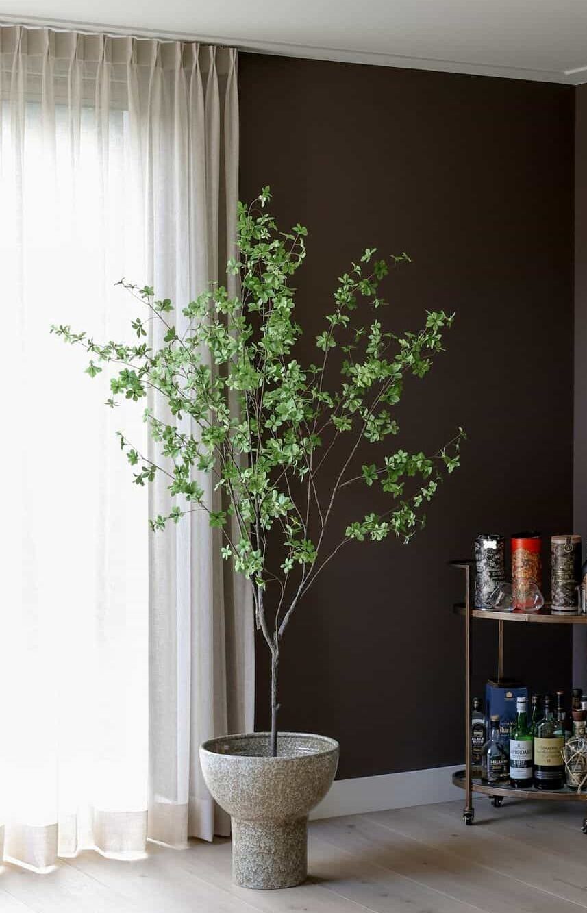 Kunstboom romantisch blad 190cm