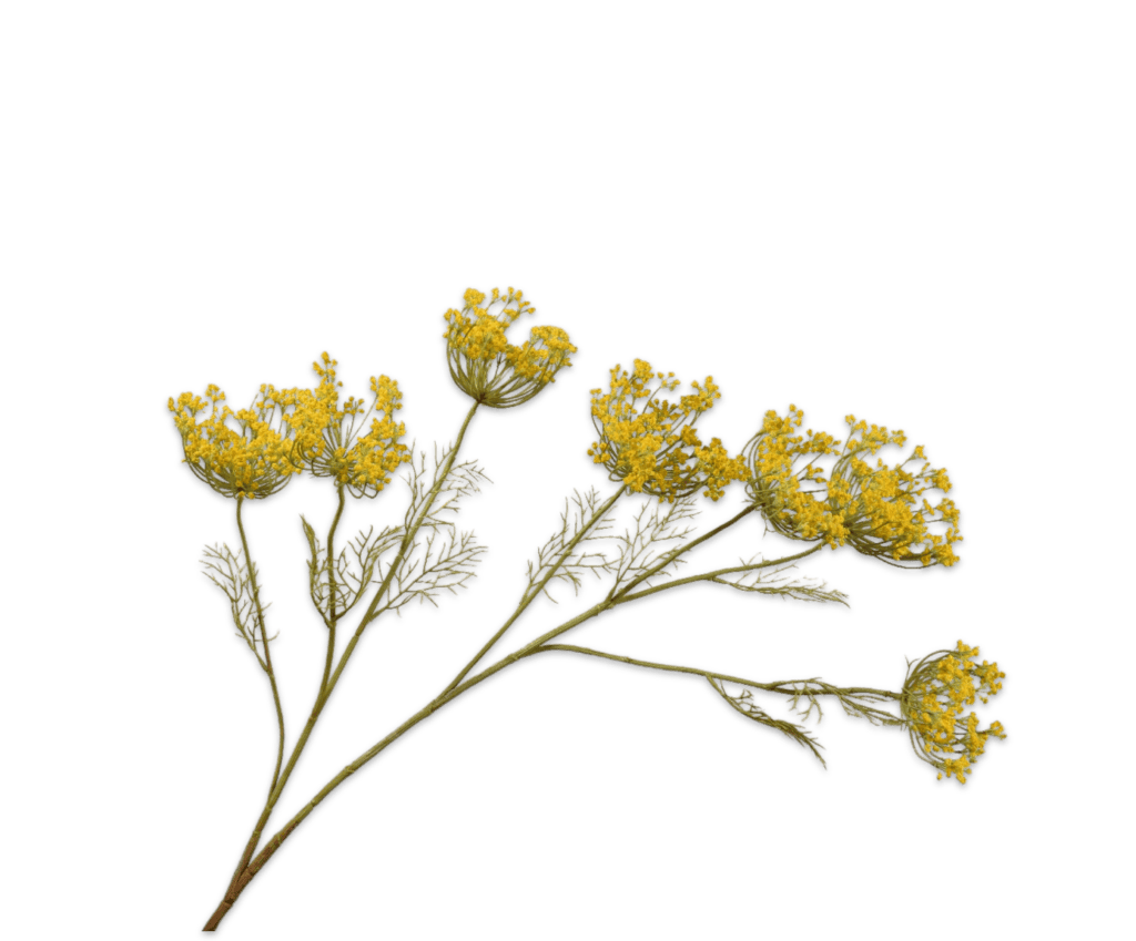 Dille tak Silk-ka Geel 105cm