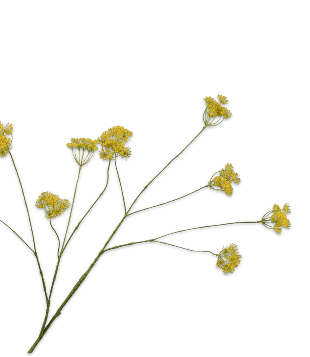 Dilletak Geel Silk-ka 110 cm