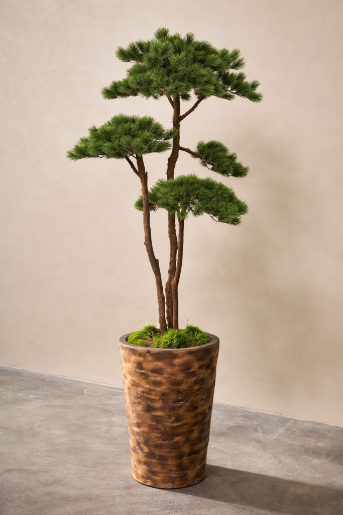 Pinus bonsai kunstboom 210 cm