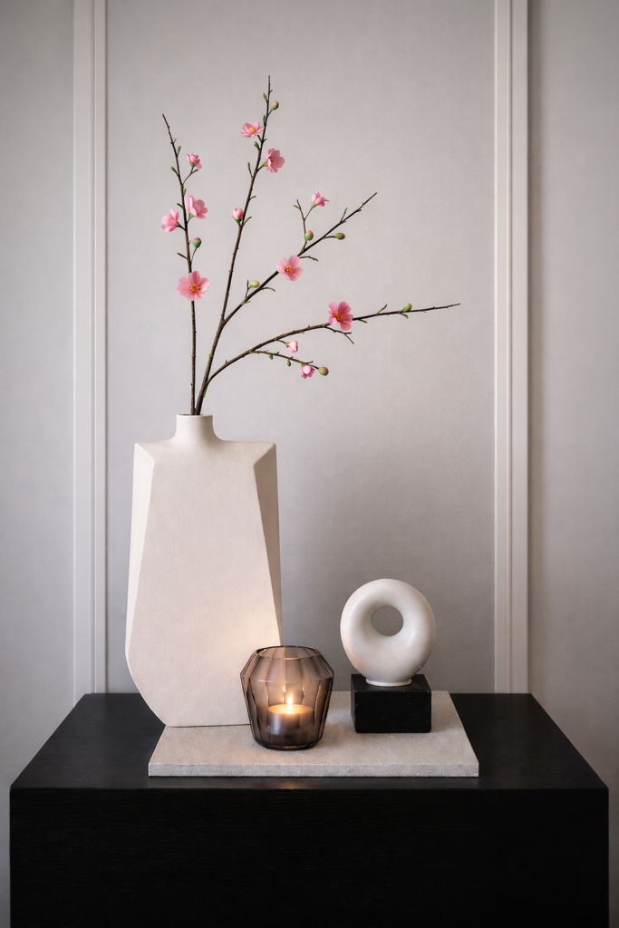 Bloesemtak roze Silk-ka 85cm