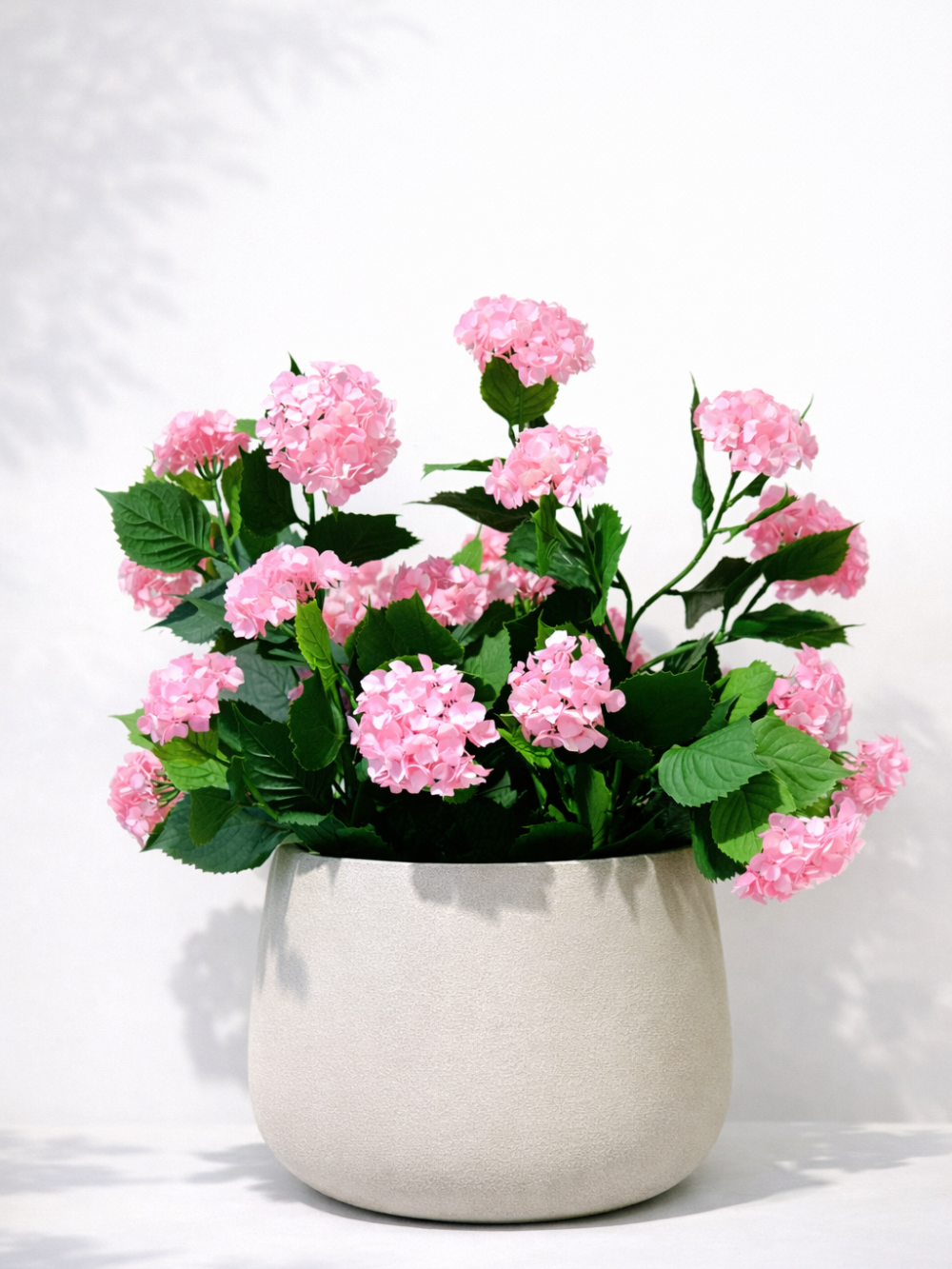 Kunst Hortensia Roze 90cm Buiten