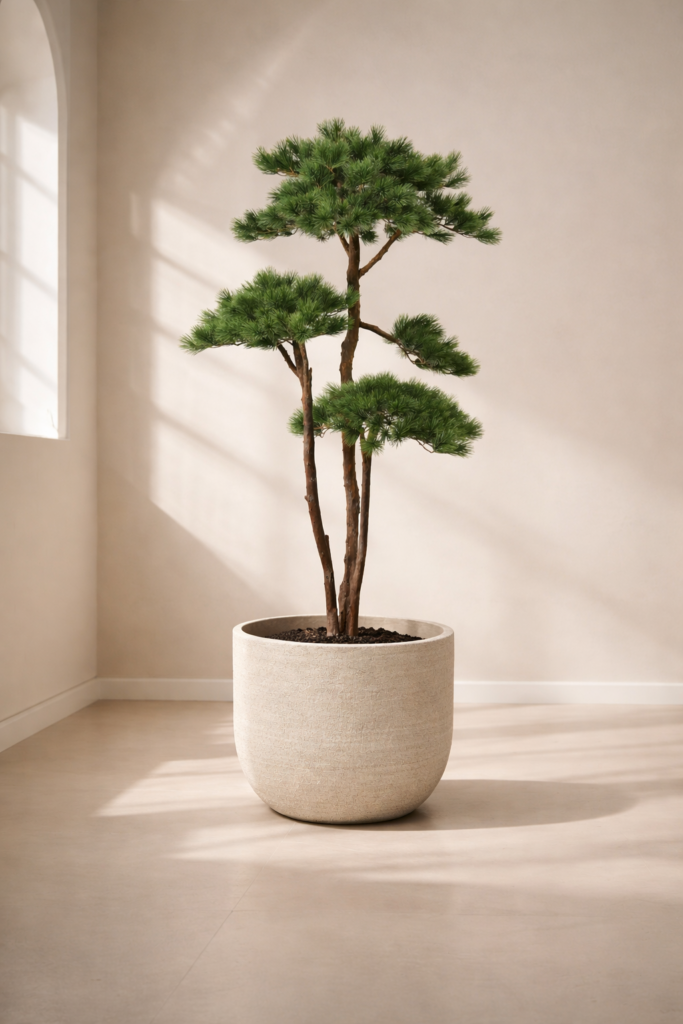 Pinus bonsai kunstboom 210 cm