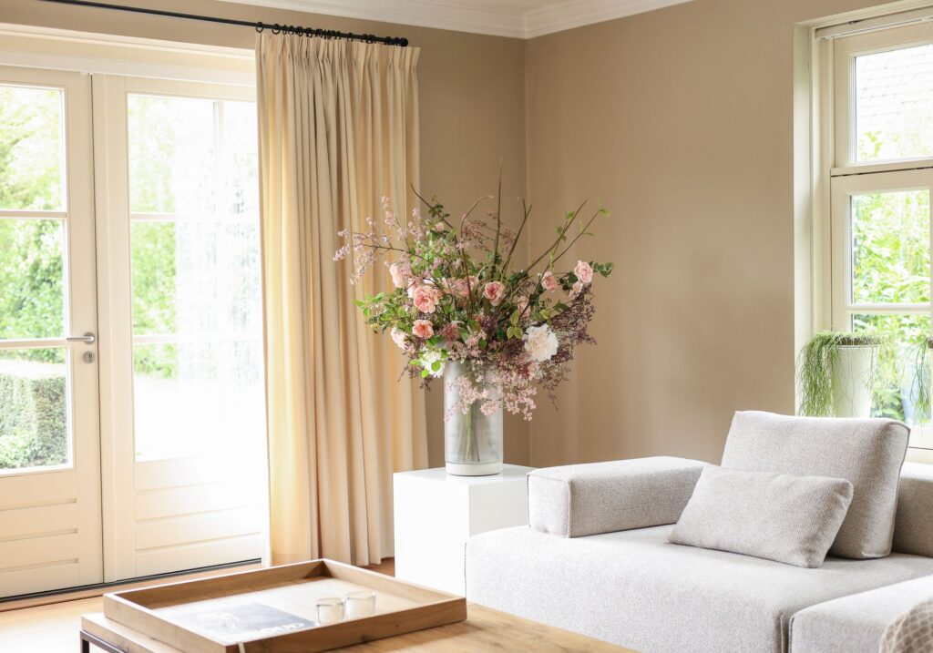 Luxe zijden kuntbloemen boeket Silk-ka