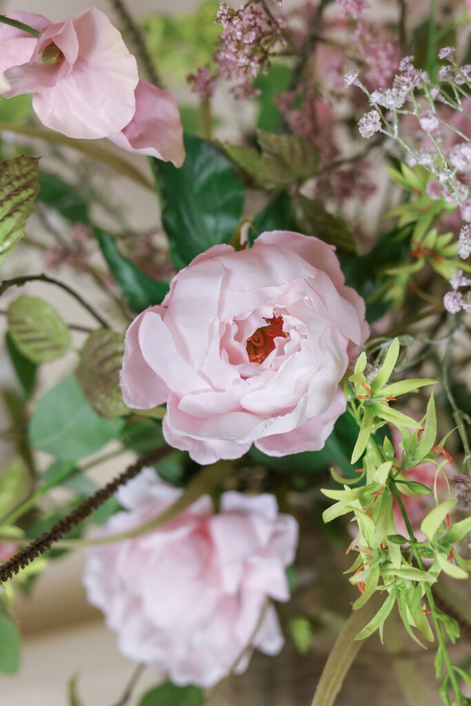 Luxe zijden kunstbloemen boeket (122)
